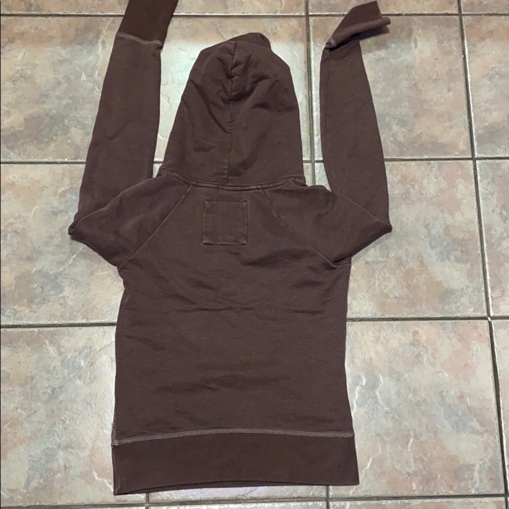 Brown Abercrombie & Fitch hoodie - Picture 4 of 5